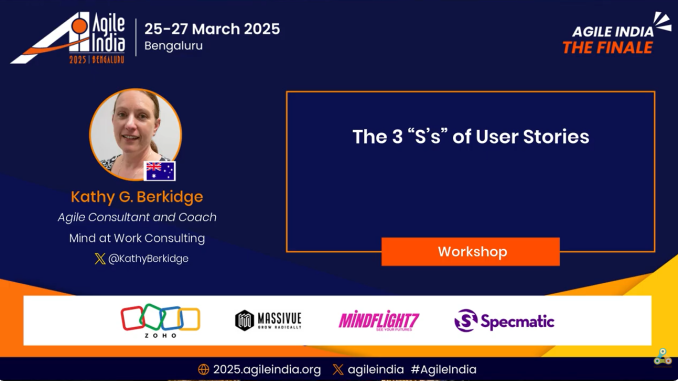 The 3S of Agile User Stories: Simple; Single; Specific
