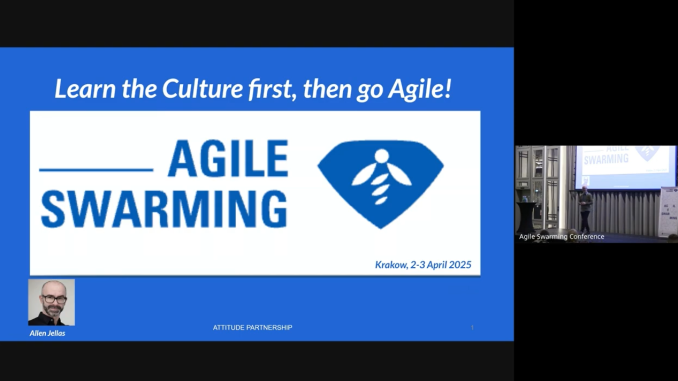 Agile swarming conference
