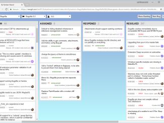 BzKanban is a Bugzilla Kanban board open source plugin