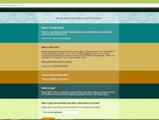 Retromat Random Scrum Retrospectives Plan Generator