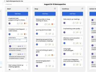 Sprint Retrospectives for Jira plugin